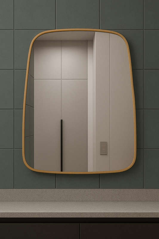 Aluminium Frame Mirror - 700x900mm