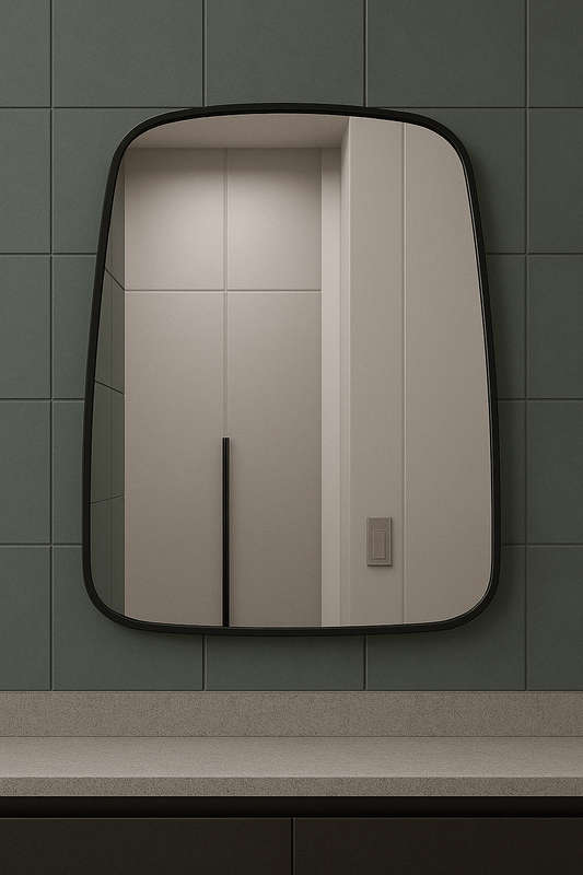 Aluminium Frame Mirror - 700x900mm