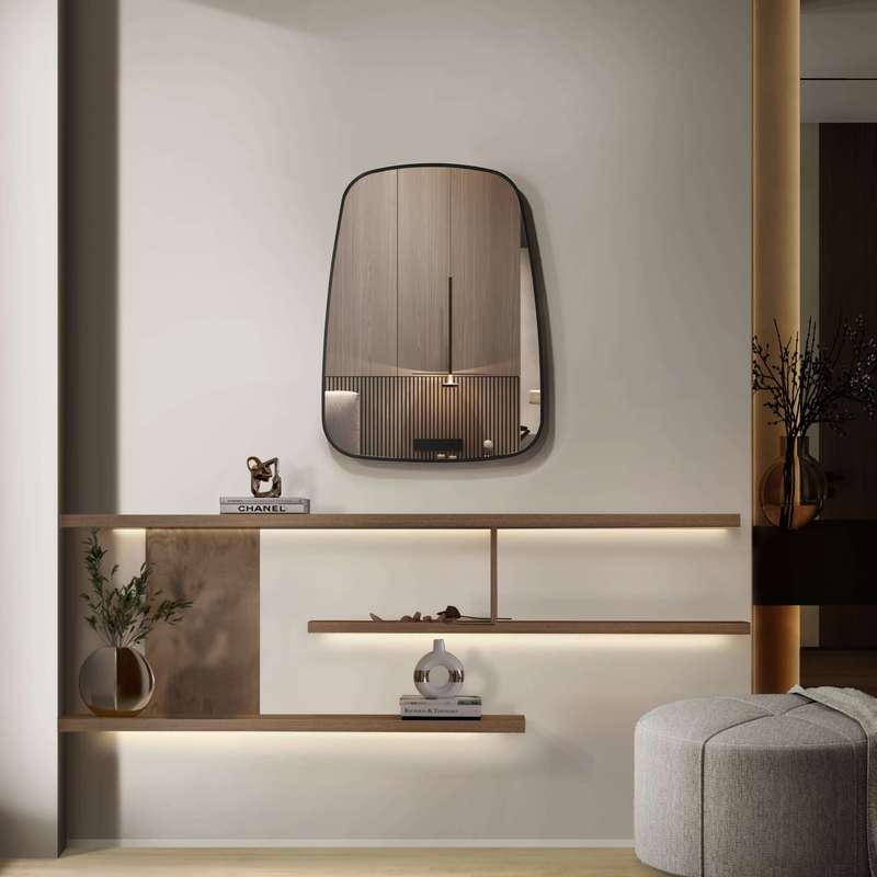 Aluminium Frame Mirror - 700x900mm
