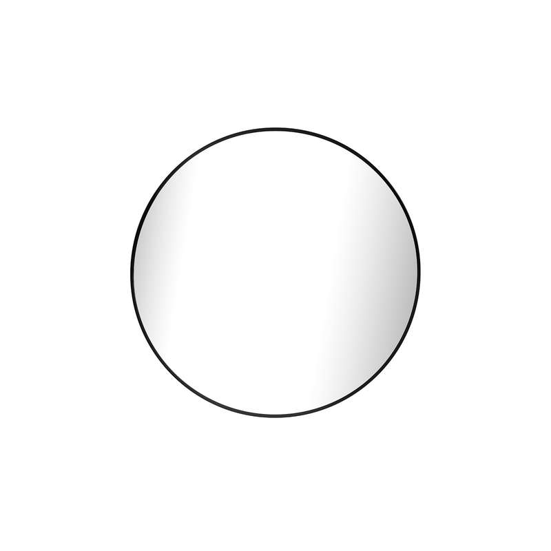 Slanted Frame Round Mirror  800mm