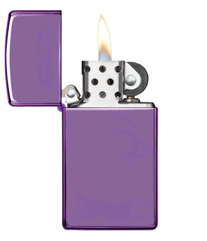 Slim® High Polish Purple