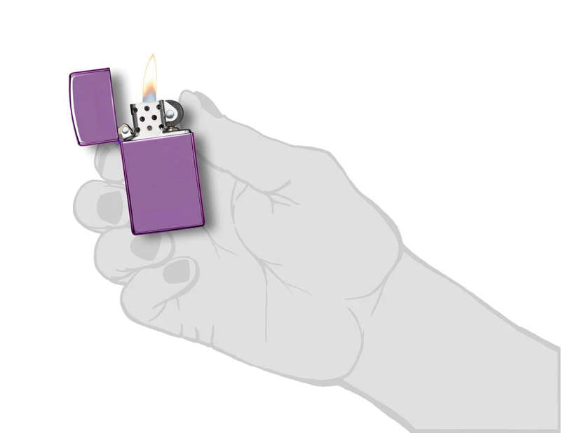 Slim® High Polish Purple