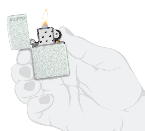 Classic Glacier Zippo Logo