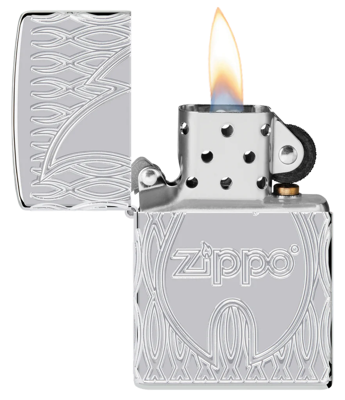 167 ZIPPO FLAME DESIGN