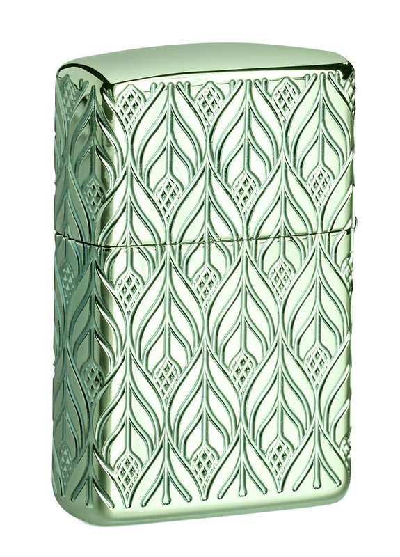 Armor High Polish Green Elegant Dragon