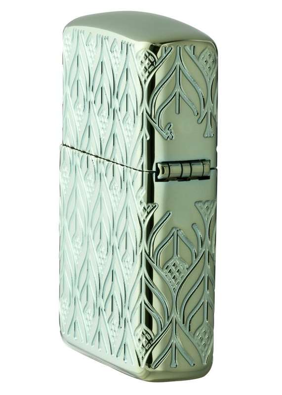 Armor High Polish Green Elegant Dragon