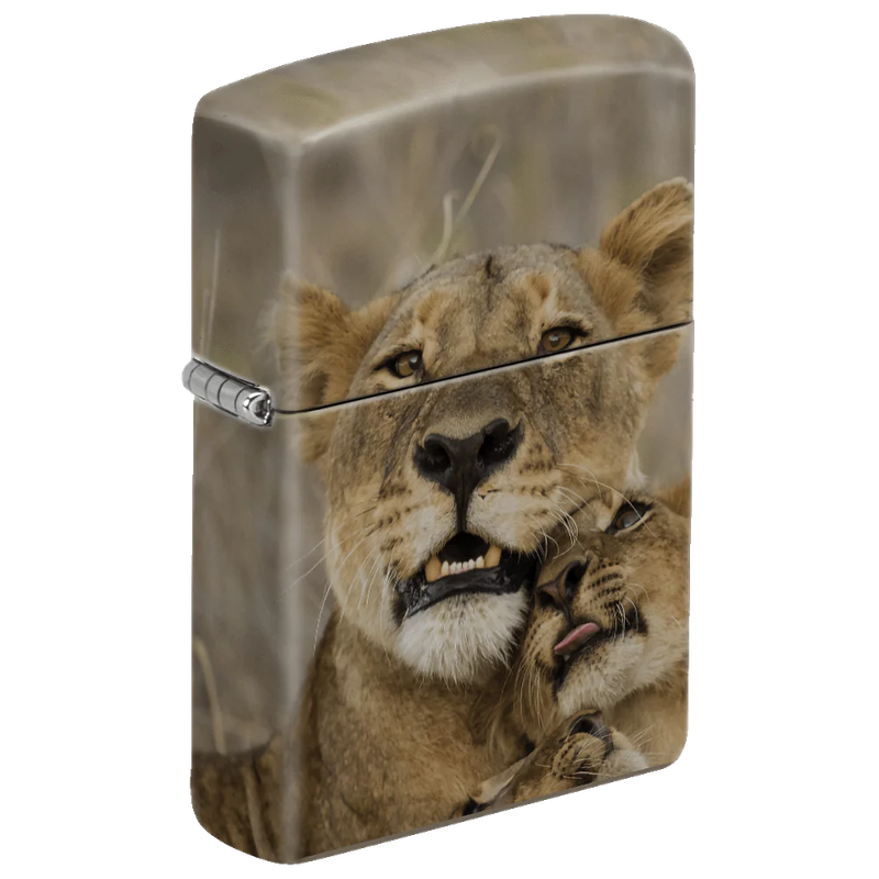 Lionness & Cub