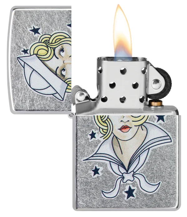 Sailor Girl Tattoo Design