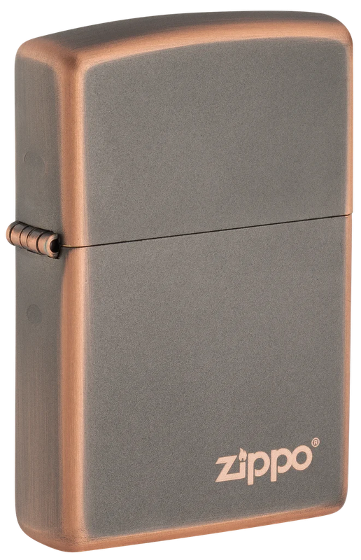 Rustic Bronze Zippo Logo