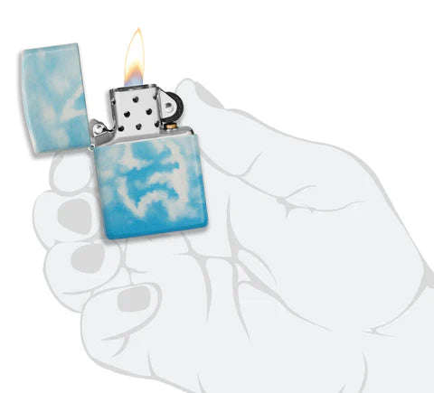 Zippo Cloudy Sky