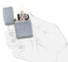 Zippo Regular Street Chrome Lighter (207)