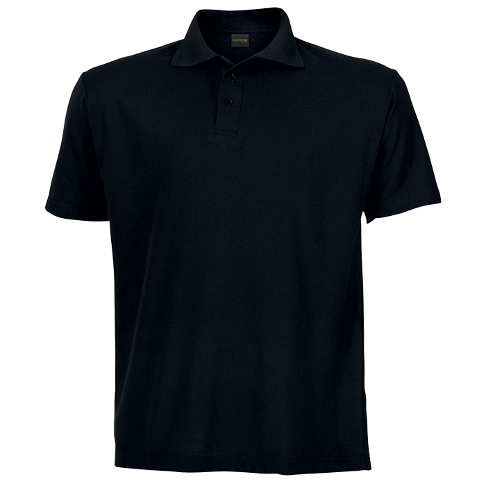 Barron 175g Mens Pique Knit Golfer - Jade / S