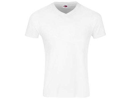Mens Super Club 165 V-Neck T-Shirt - White / M