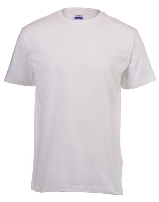 140g Lightweight T-shirt  (WHITE ONLY) - M