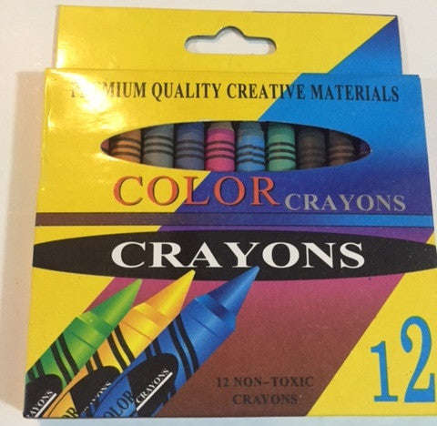 Wax Crayons 12's