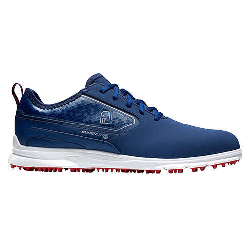 FootJoy Superlites XP Golf Shoes  Navy/Red 58090