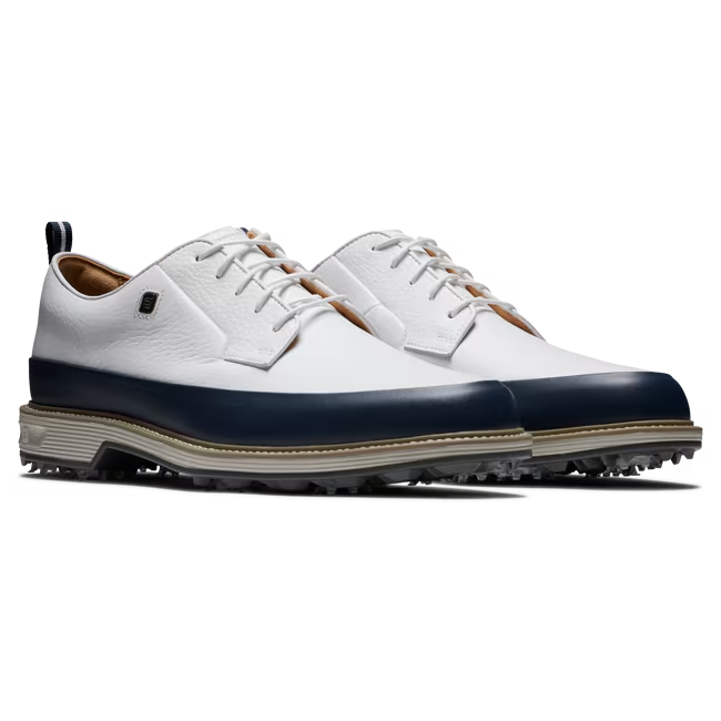 FootJoy Premiere Series Field LX White/ Navy and Grey Men's Shoe