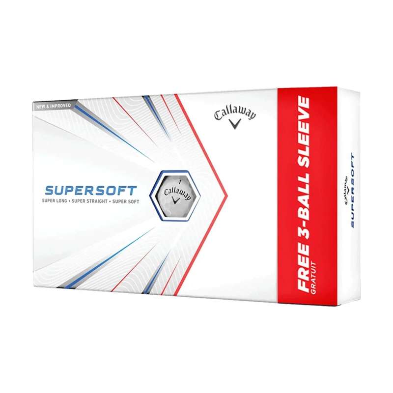 Callaway Supersoft  Golf Balls ( Sleeve )