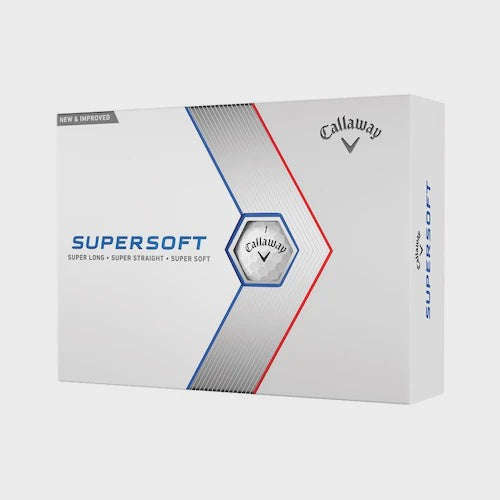 Callaway Supersoft 23 White Golf Balls (Sleeve
