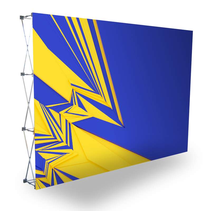 Bannerwall 3.75 x 2.25m, Supplied Complete