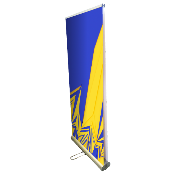 Pull Up Banner 0.85 x 2m, Double Sided, PVC, Complete, Economy