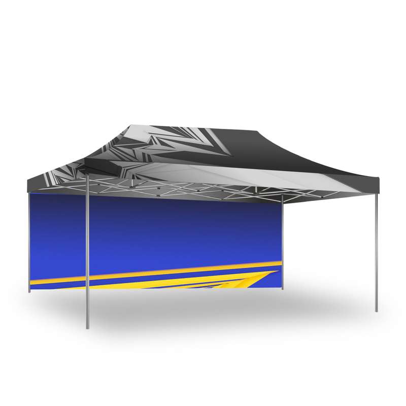 Gazebo 6m Unit, Full Wall, UV Print