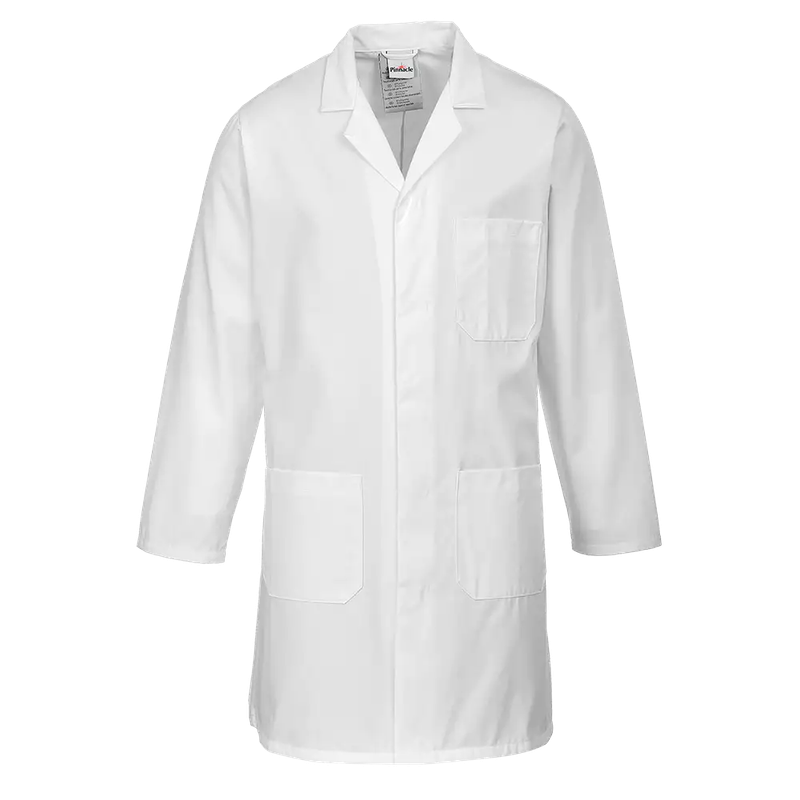 White Dust Coat Long Sleeve