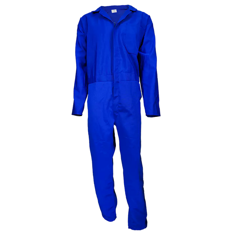Royal Blue Boiler Suit Poly-cotton