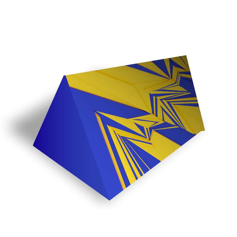 A-frame 3 x 1m, Print only, (INCLUDING End Panels)