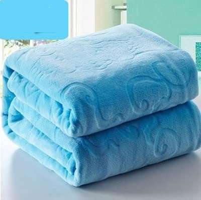 Sky Blue Mink Blanket