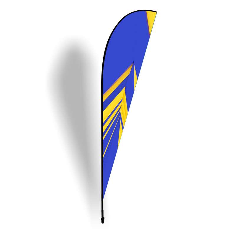 ProMAX Teardrop Banner 4m Double sided, Complete