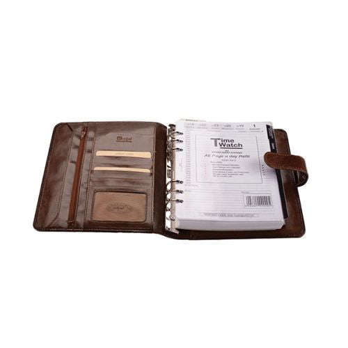 A5 Adpel Organiser Brown - Pds Insert