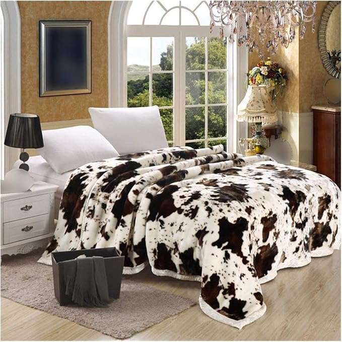 2 Ply Super Soft Double Mink Thick Warm Bed Blanket