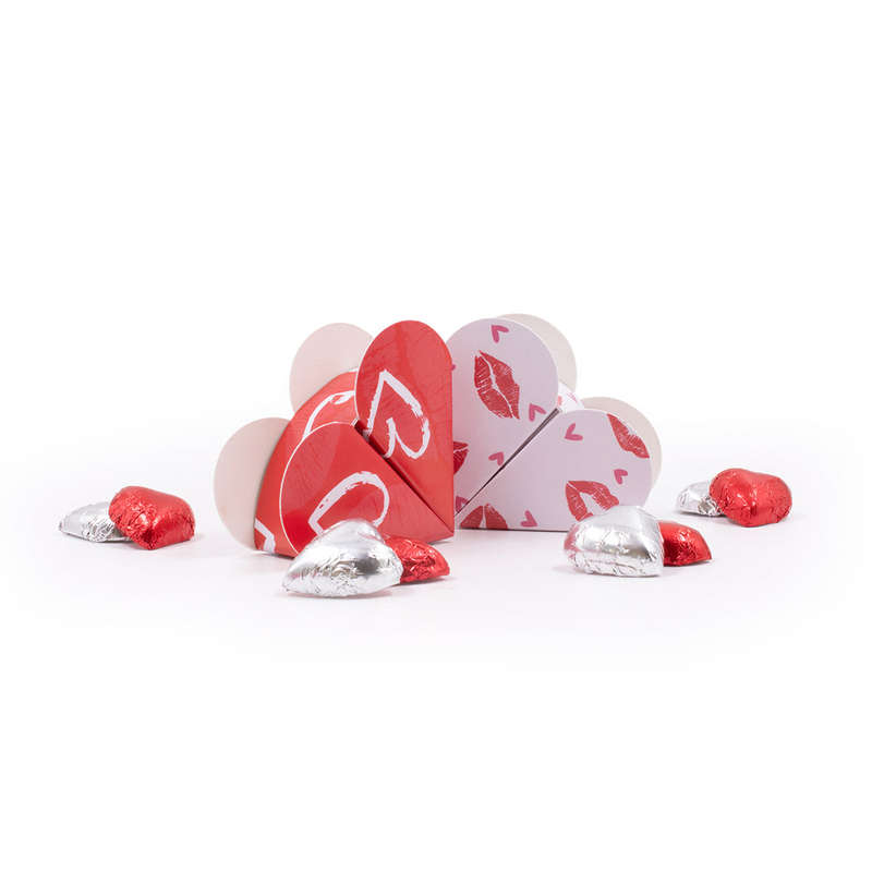 8 Piece Heart Box