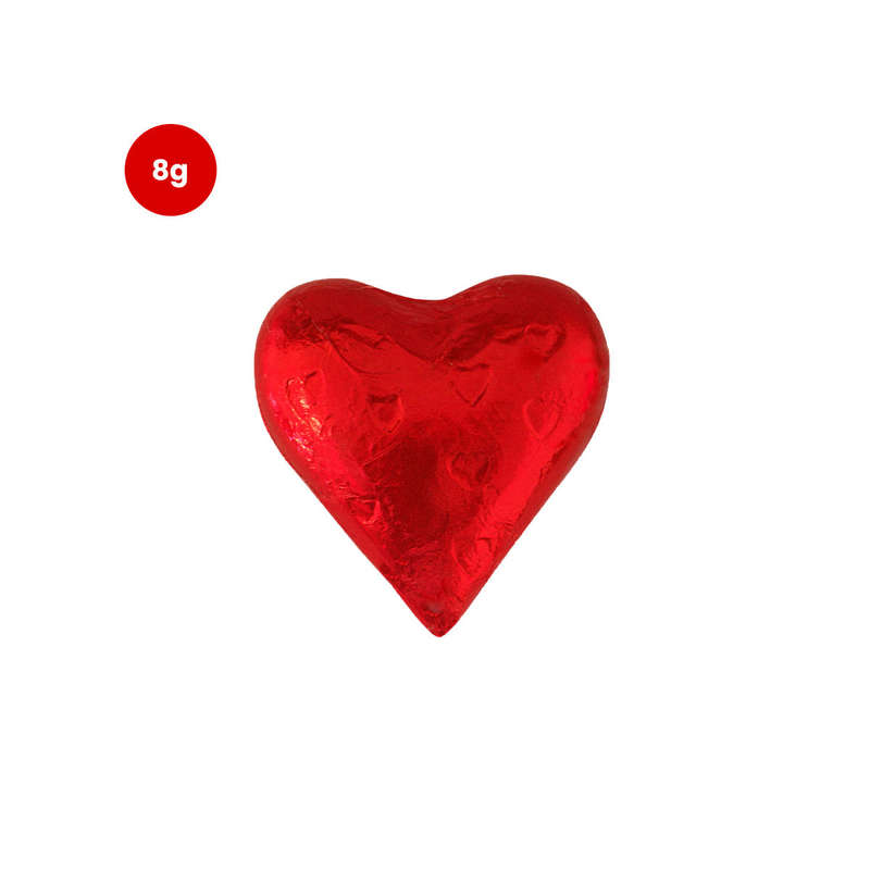 8g Foiled Hearts
