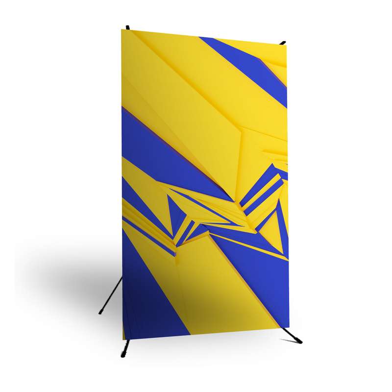 X-Frame Banner 1.2 x 2m, PVC, Complete