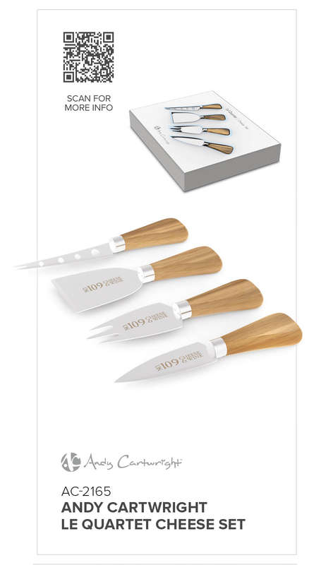 Andy Cartwright Le Quartet Cheese Set