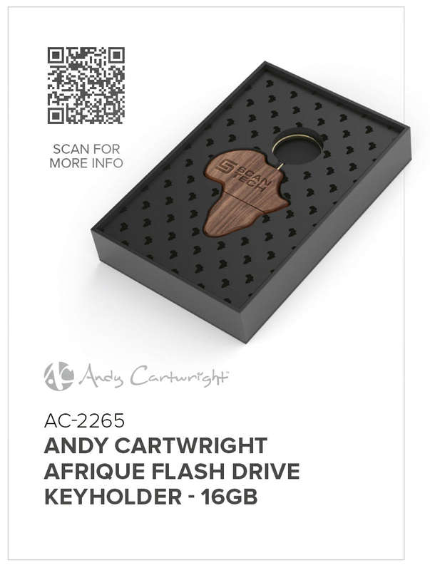 Andy Cartwright Afrique Flash Drive Keyholder - 16GB