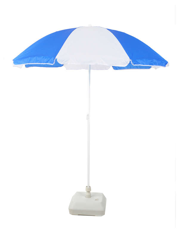 Arch 180cm 170T Polyester Beach Umbrella 19/22 mm Steel Pole without Tile