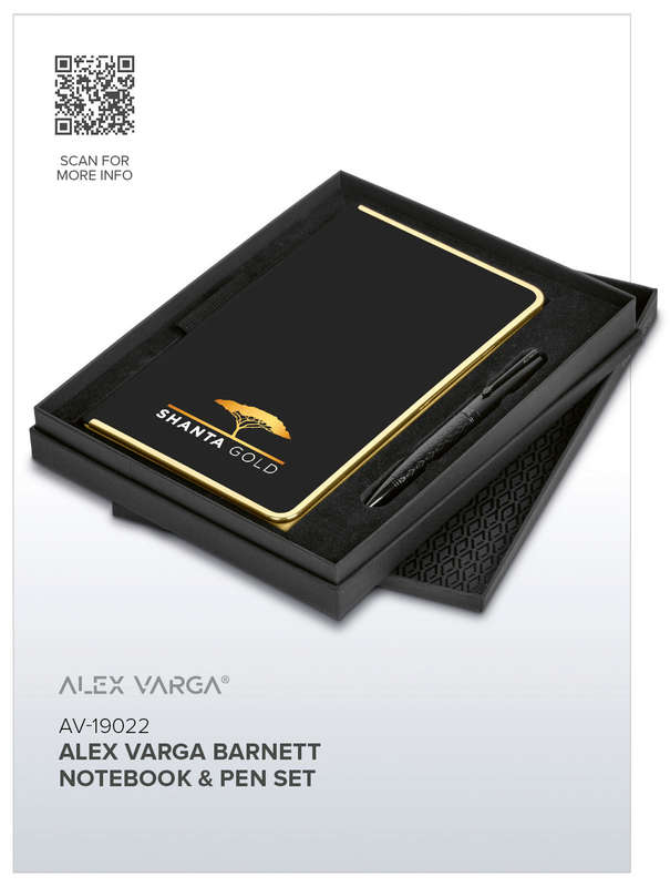Alex Varga Barnett Notebook & Pen Set
