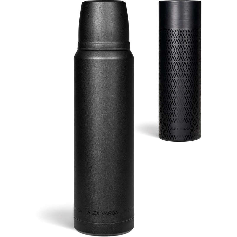 Alex Varga Valhalla Stainless Steel Vacuum Flask  1 Litre