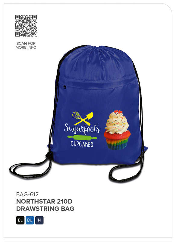 Northstar 210D Drawstring Bag