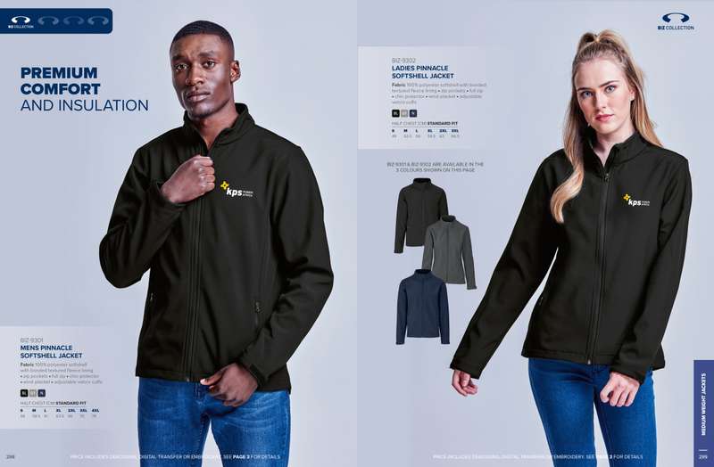 Mens Pinnacle Softshell Jacket