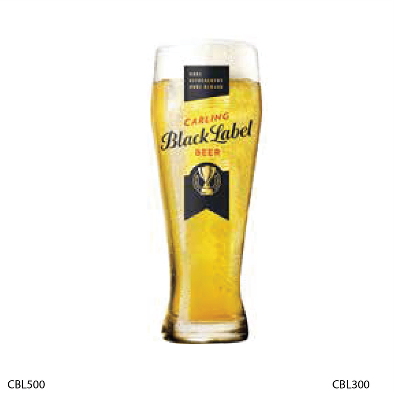 Carling Black Label Beer Glass 500ML