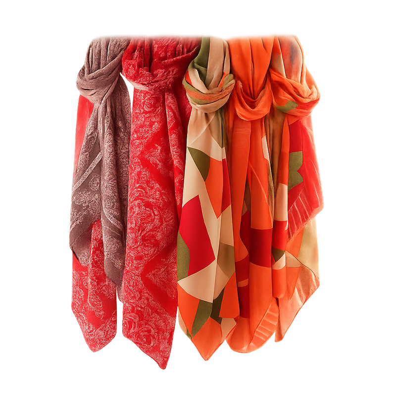 Chiffon Sublimated Scarves