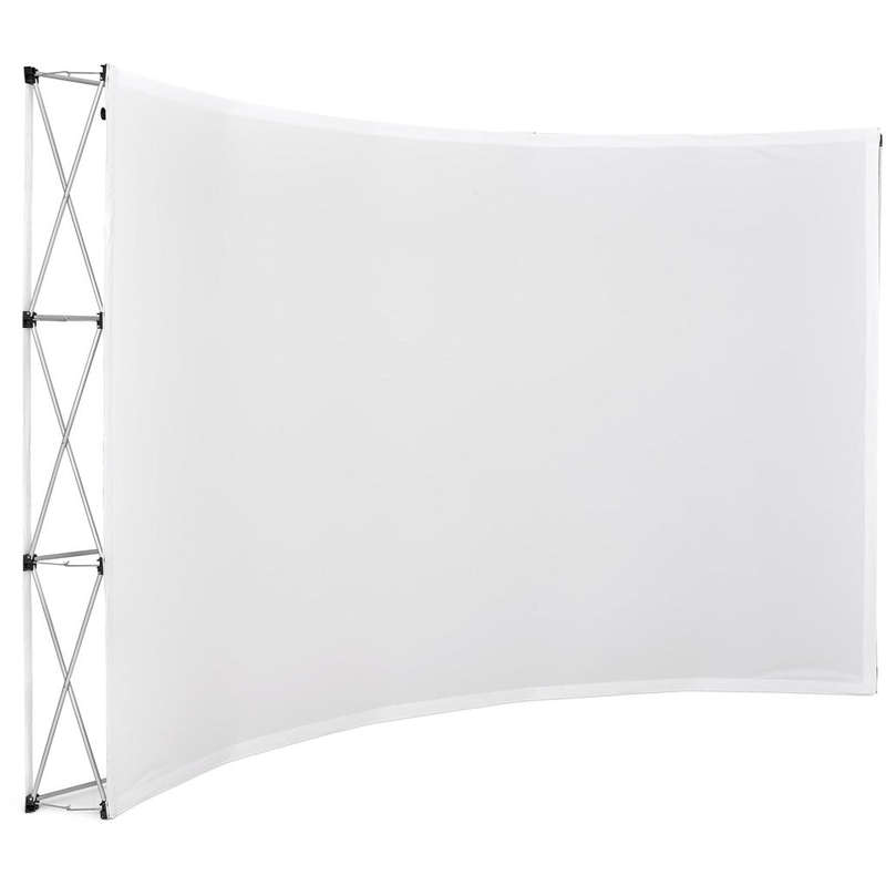 Legend Curved Banner Wall 3.5m x 2.25m