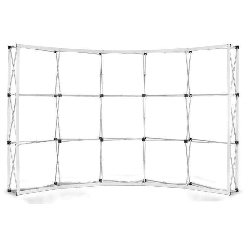 Legend Curved Banner Wall 3.5m x 2.25m