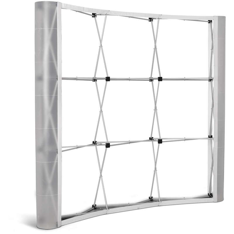 Legend Curved Banner Wall with Wings 2.15m x 2.25m