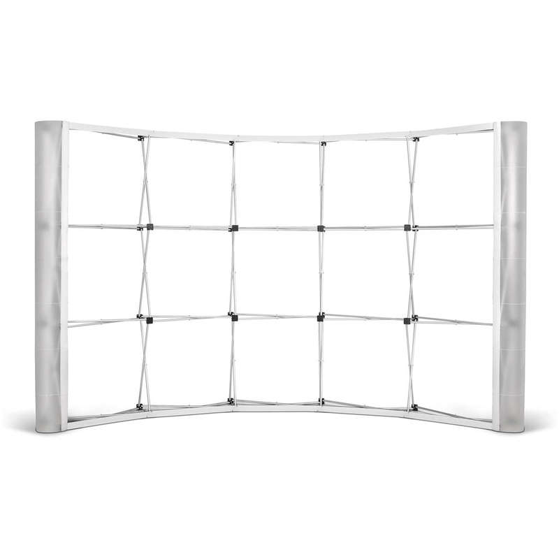 Legend Curved Banner Wall with Wings 3.5m x 2.25m