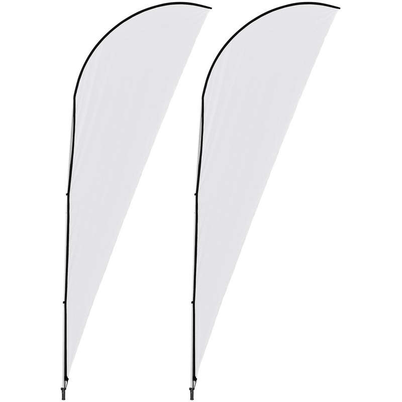 Legend 4m Sharkfin Flying Banner (Set of 2)